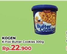 Kogen K-Fox Butter Cookies