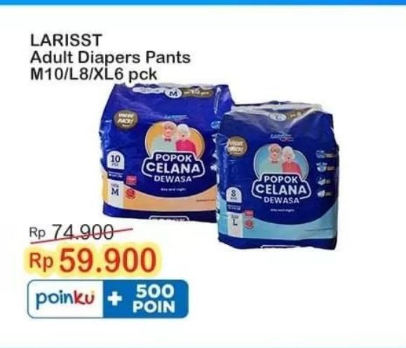Larisst Diapers Pants Adult
