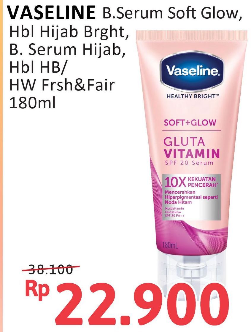 Vaseline Hijab Bright Body Serum