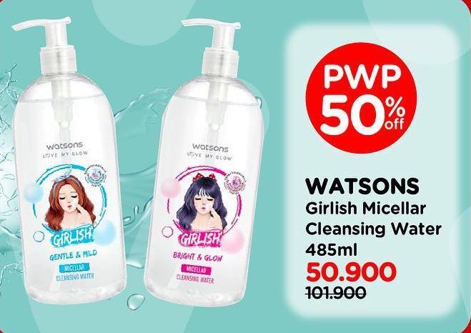 Watsons Girlish Micellar Clear Water