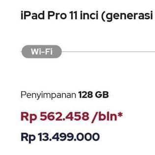 Promo Harga APPLE iPad Pro 11 Inch  - iBox