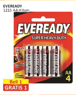Eveready Battery AA 4 pcs