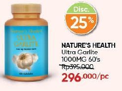 Natures Health Ultra Garlite