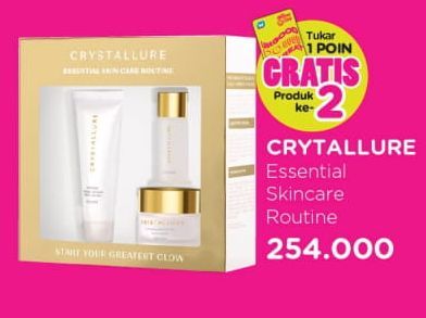 Wardah Crystallure Essential Skincare Routine
