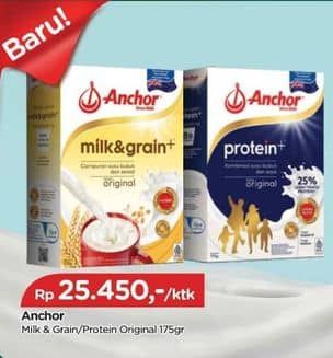 Promo Harga Anchor Milk & Grain+/Protein+  - TIP TOP