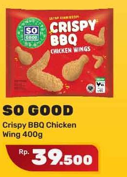 So Good Crispy BBQ Chicken Wings