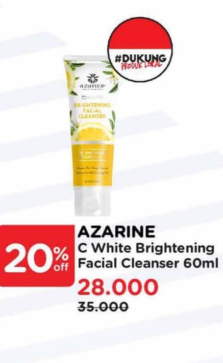Azarine C White Brightening Facial Cleanser