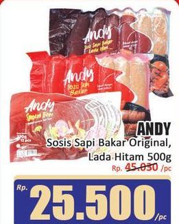Andy Sosis Bakar