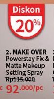 Make Over Powerstay Fix & Matte Makeup Setting Spray