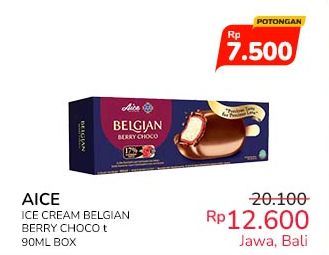 Aice Ice Cream Belgian Berry Choco 90 gr