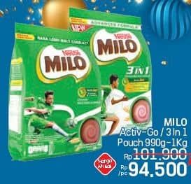 Promo Harga Milo Susu ActivGo  - LotteMart