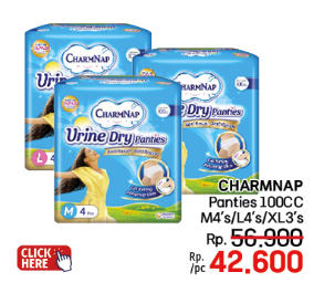 Charmnap Urine Dry Panties 100cc