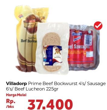 Villadrop Prime Beef Sausages