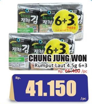 Chung Jung Won Rumput Laut