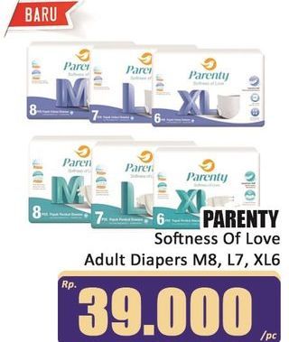 Parenty Softness Of Love Adult Diapers