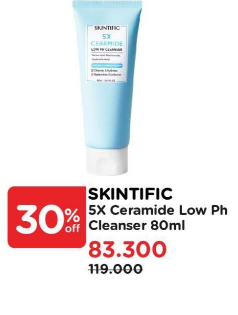 Skintific 5X Ceramide Low Ph Cleanser
