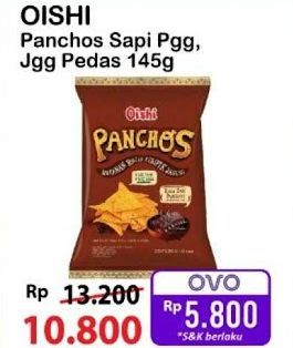 Oishi Panchos Sapi Panggang, Jagung Pedas 145 gr