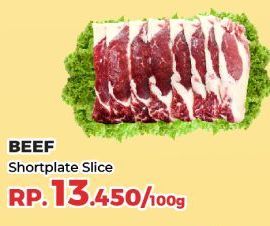 Beef Short Plate Slice