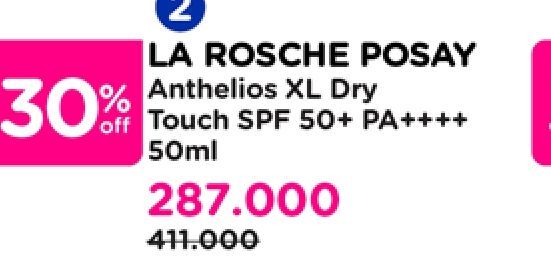 La Roche-posay Anthelios Dry Touch Gel-Cream SPF 50