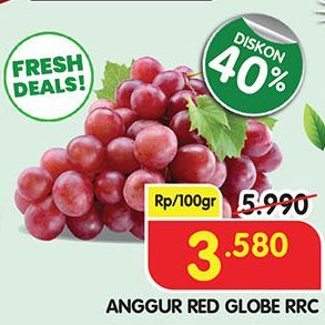 Anggur Red Globe RRC 100x