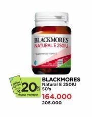Blackmores Natural E 250IU