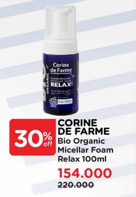 Corine De Farme Bio Organic Micellar Foam Relax