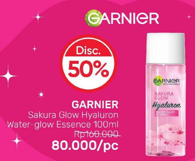 Garnier Sakura Glow Hyaluron Water Glow Essence