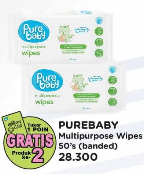 Pure Baby Multipurpose Wipes