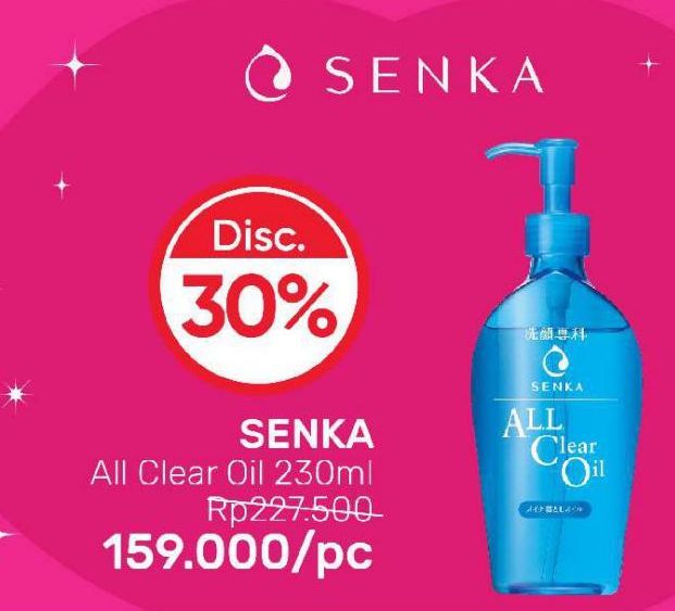 Senka All Clear Oil