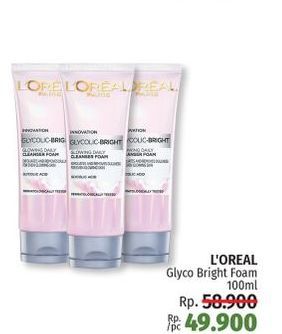 Loreal Glowing Daily Cleanser Foam