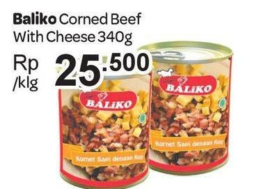 Promo Harga BALIKO Corned Beef 340 gr - Carrefour