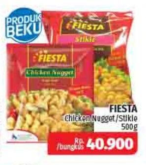 Promo Harga FIESTA Fiesta Stikie / Chicken Nugget 500 gr - Lotte Grosir