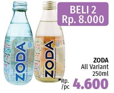 Promo Harga Zoda Minuman Karbonasi Soda Terbaru Minggu Ini - Katalog  Carrefour, Indomaret, Lottemart, Tip Top | Hemat.id