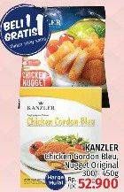 Promo Harga Kanzler Chicken Cordon Bleu/ Nugget  - LotteMart