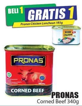 Promo Harga PRONAS Corned Beef 340 gr - Hari Hari