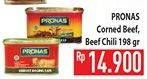 Promo Harga Pronas Corned Beef/ Beef Chili  - Hypermart