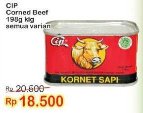 Promo Harga CIP Corned Beef All Variants 198 gr - Indomaret