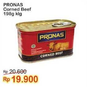 Promo Harga PRONAS Corned Beef 198 gr - Indomaret