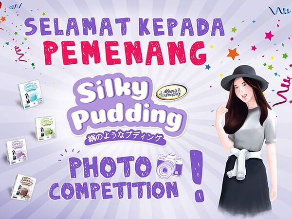 Selamat bagi para pemenang Photo Competition Silky Pudding Forisa