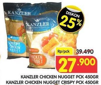 Promo Harga KANZLER Chicken Nugget/Cripsy Nugget 450 gr - Superindo