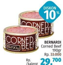 Promo Harga BERNARDI Corned Beef 190 gr - LotteMart
