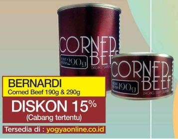 Promo Harga BERNARDI Corned Beef  - Yogya
