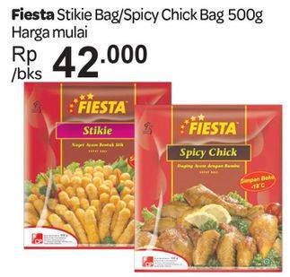 Promo Harga FIESTA Stikie/Spicy Chick  - Carrefour