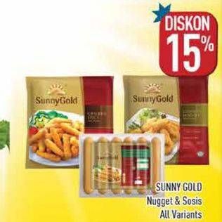 Promo Harga SUNNY GOLD Chicken Nugget All Variants  - Hypermart