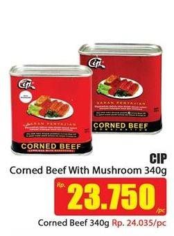 Promo Harga CIP Corned Beef 340 gr - Hari Hari