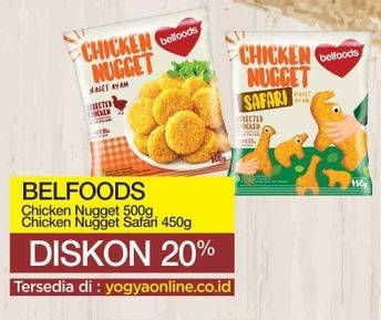 Promo Harga Belfoods Favorite Chicken Nugget / Safari  - Yogya