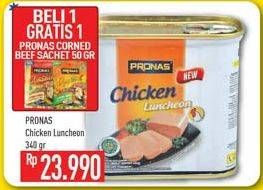 Promo Harga PRONAS Daging Ayam Luncheon 340 gr - Hypermart