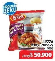 Promo Harga LEZZA Chicken Wing Hot & Spicy 400 gr - Lotte Grosir